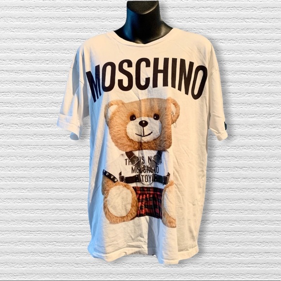 Moschino Other - Moschino Couture Bear This Is Not A Toy Short Sleeve T- Shirt